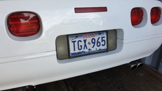 Corvette dovoz z USA