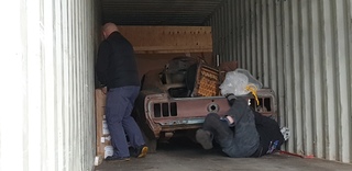 dovoz veteránů a aut z USA